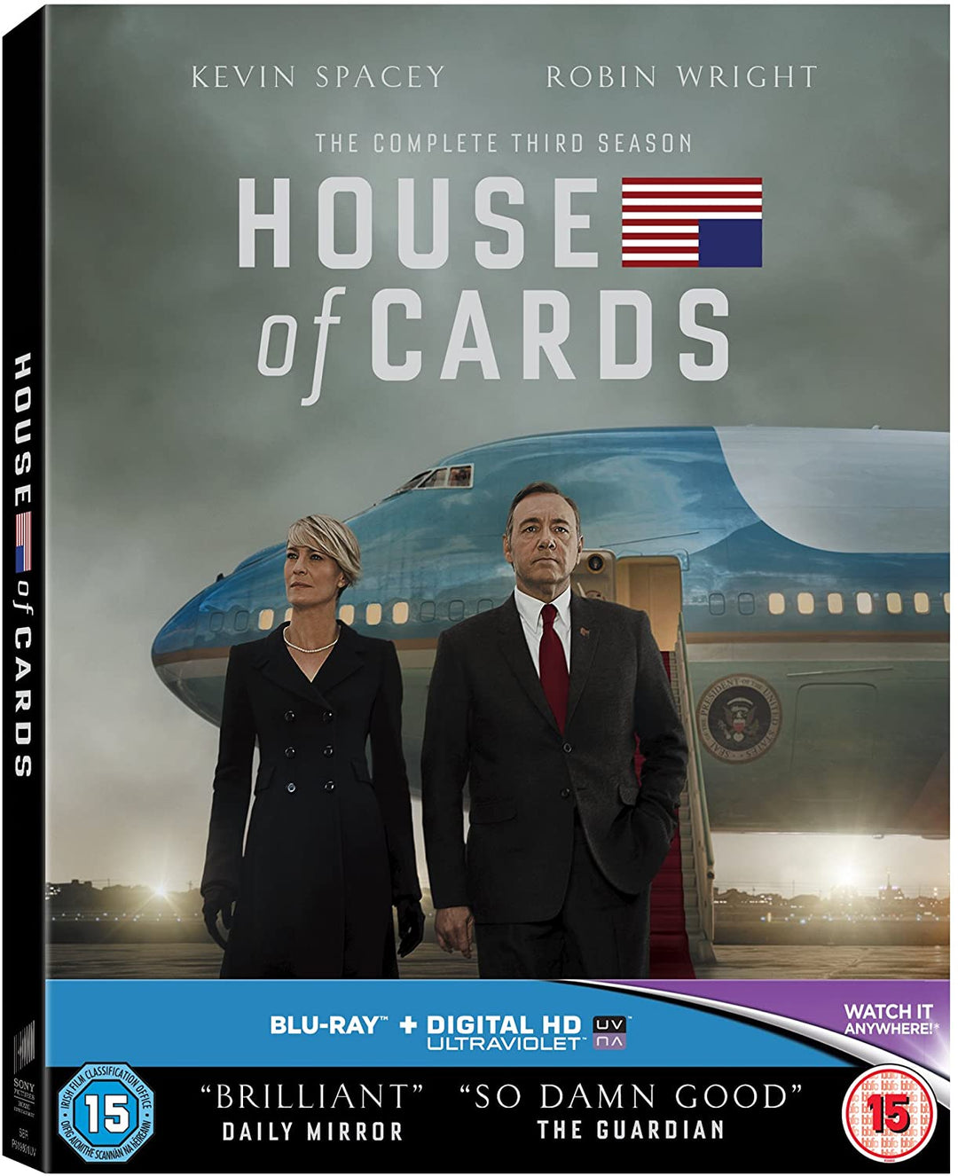 House of Cards – Season 3 [Region Free] - Drama [Blu-Ray]