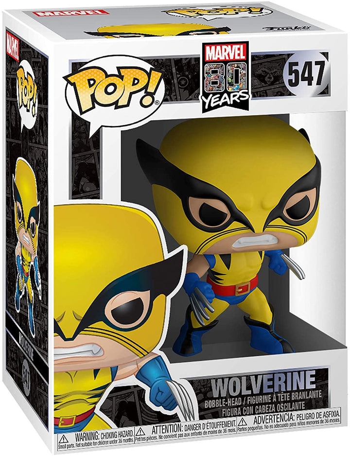 Marvel 80 Years Wolverine Funko 44155 Pop! Vinyl #547