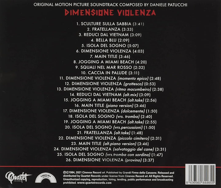 Daniele Patucchi - Dimensione Violenza [Audio CD]