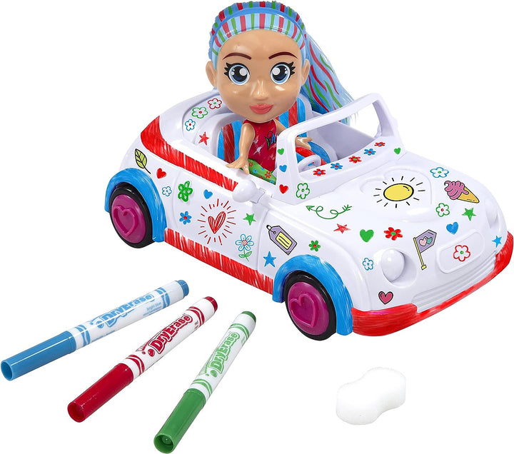 CRAYOLA Color 'n' Style Friends: Bluebell – Coupe Spielset | Färben und stylen Sie Ihr eigenes