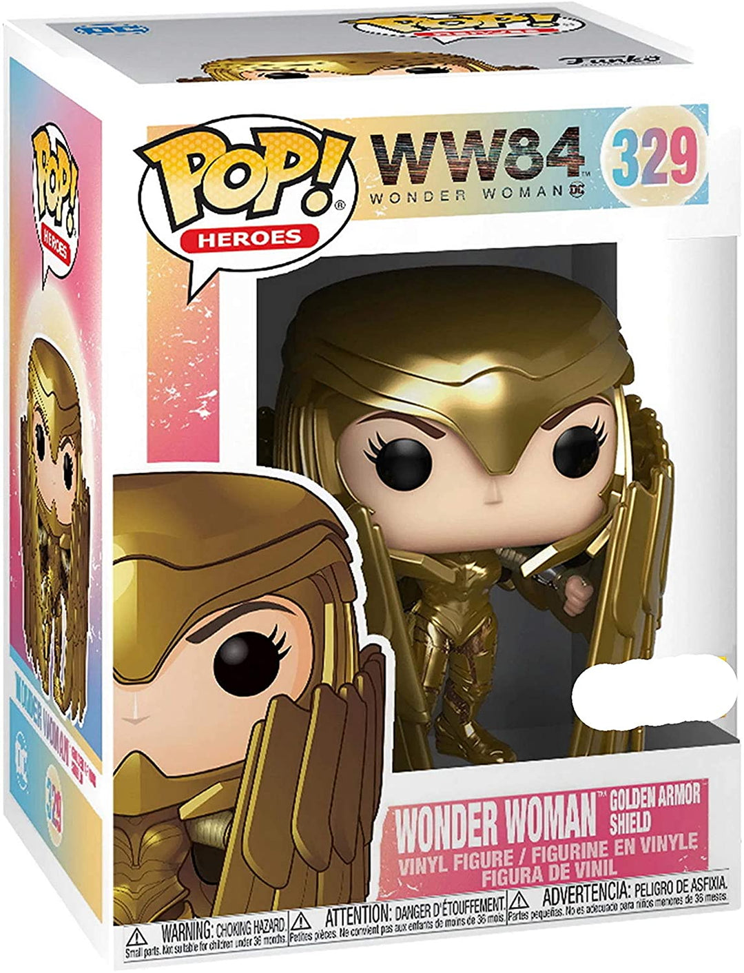 WW84 Wonder Woman Wonder Woman Gouden pantser Schild Funko 46659 Pop! Vinyl #329