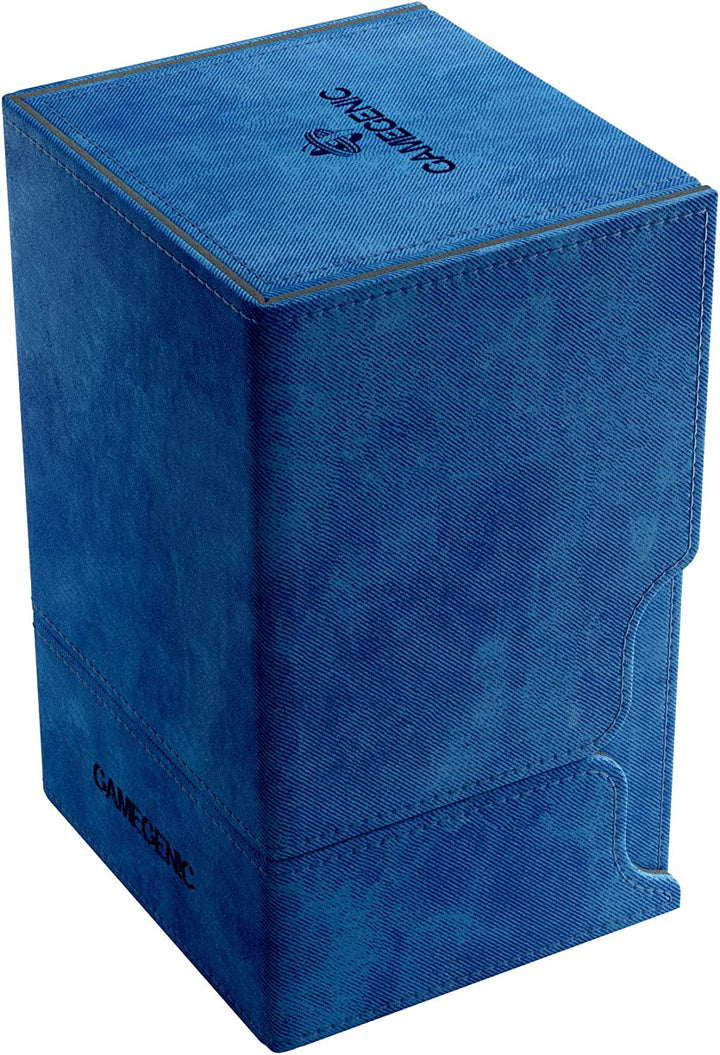 Gamegenic Watchtower 100-Card Convertible Deck Box, Blue