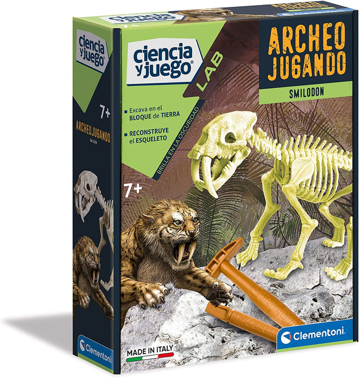 Clementoni Wissenschafts- und Archäologiespiel Smilodon