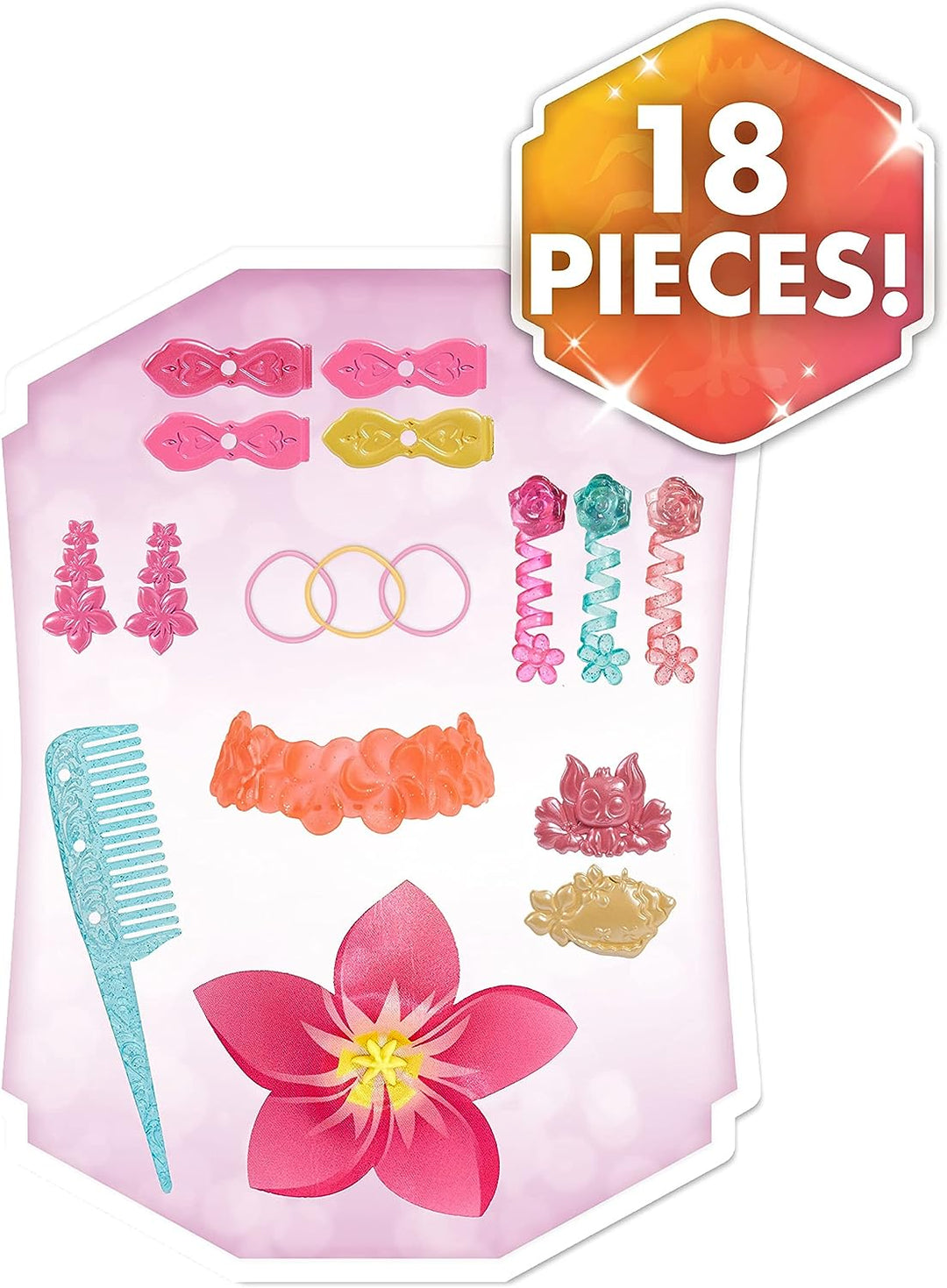 Disney 87621 Princess Basic Moana Styling Head, Multi-Color