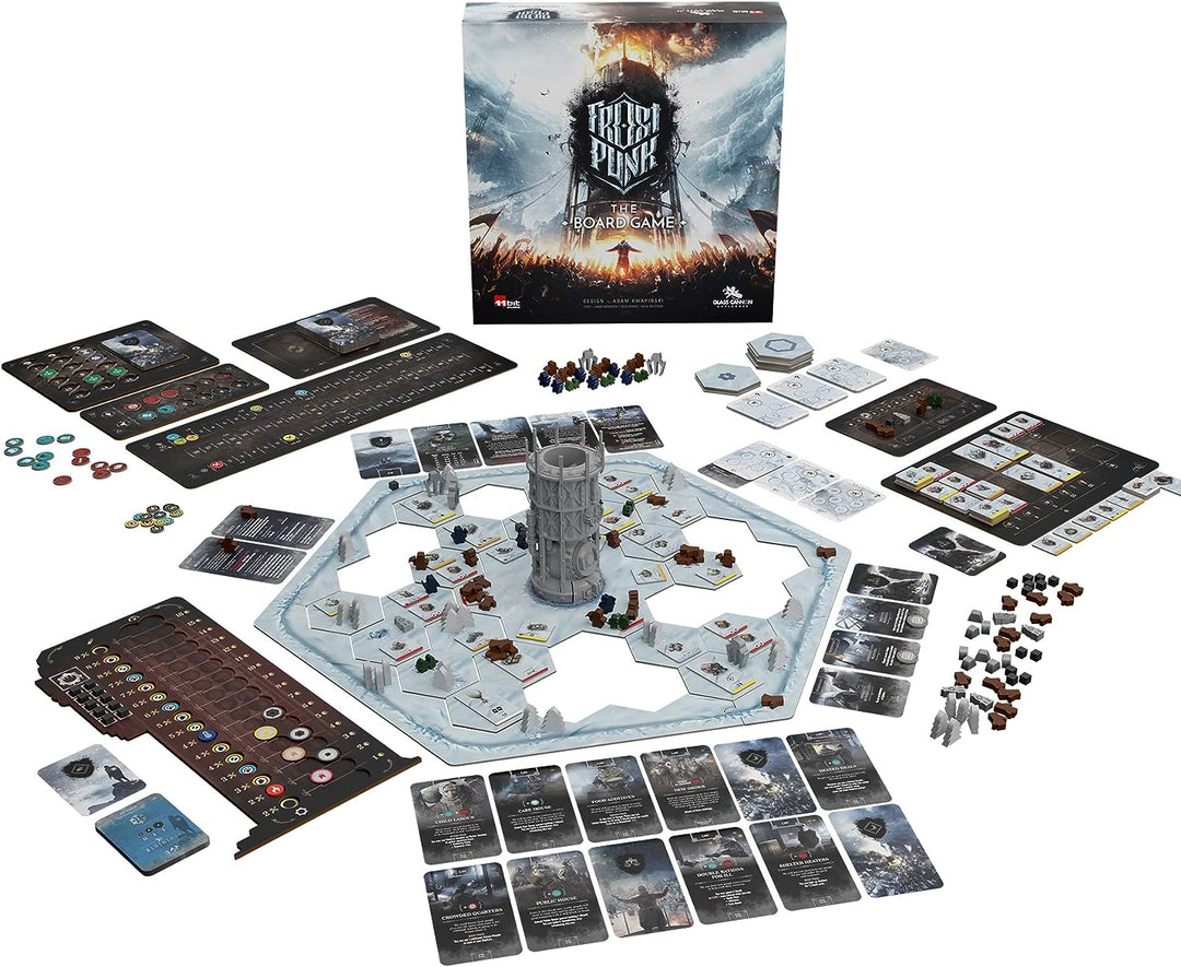 Glaskanone Unplugged | Frostpunk: Das Brettspiel | Brettspiel | Ab 16 Jahren | 1-4