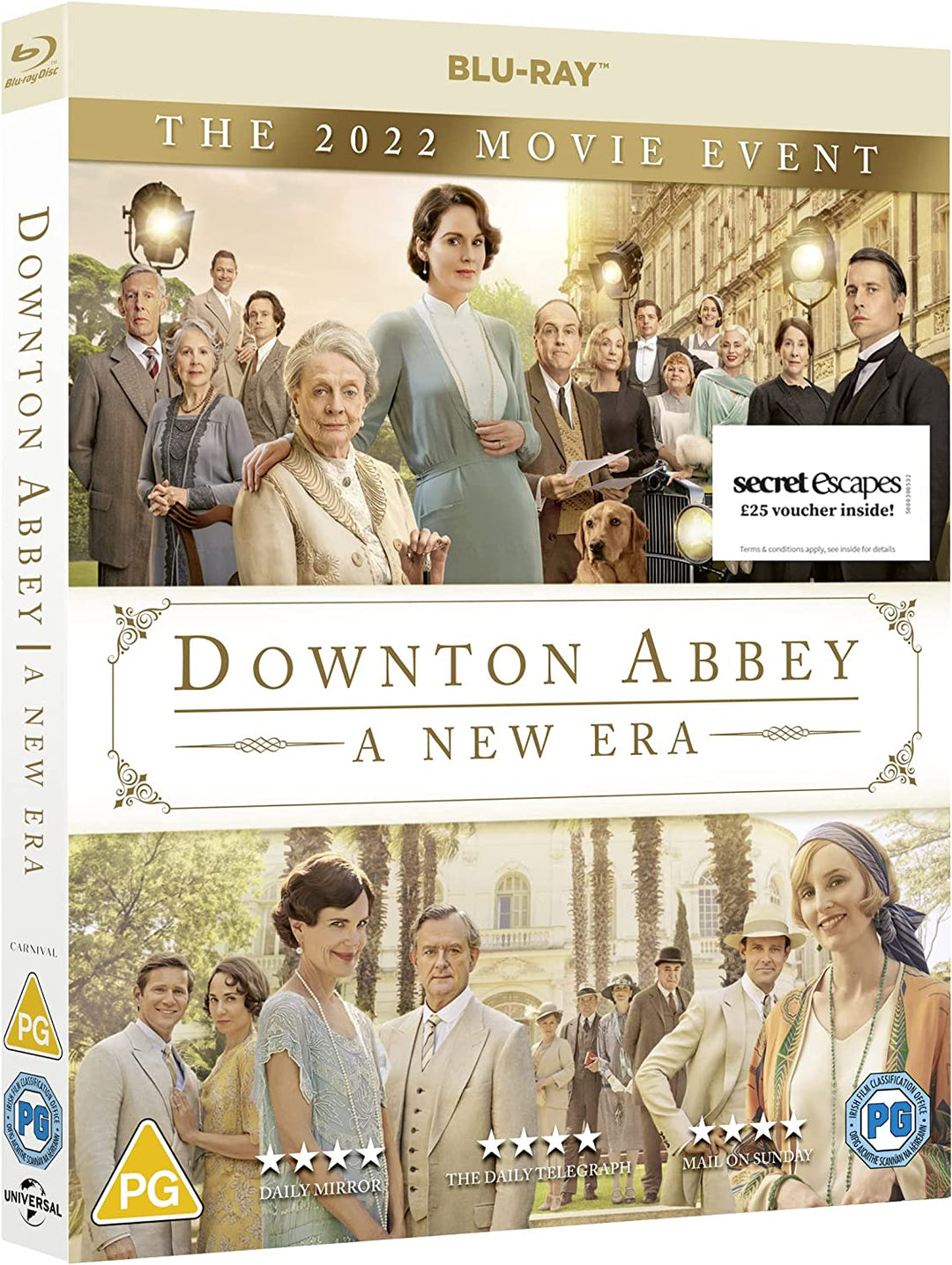 Downton Abbey: A New Era [Blu-ray] [2022] [Region Free]