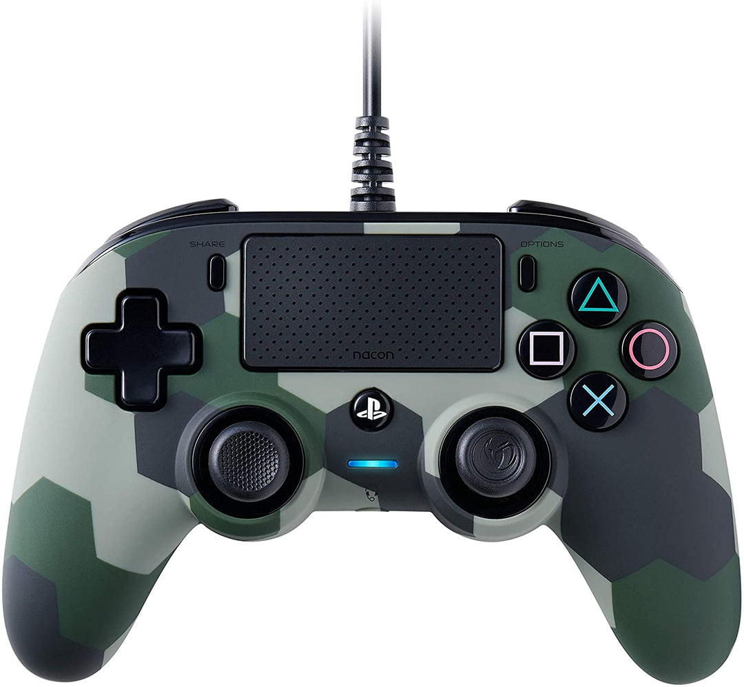 NACON WIRED OFFIZIELLER CONTROLLER CAMO GREEN PS4