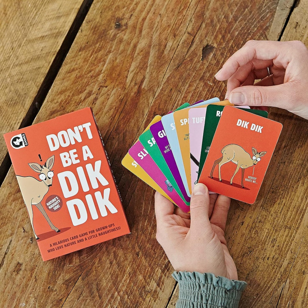 Don't Be A Dik Dik Card Game