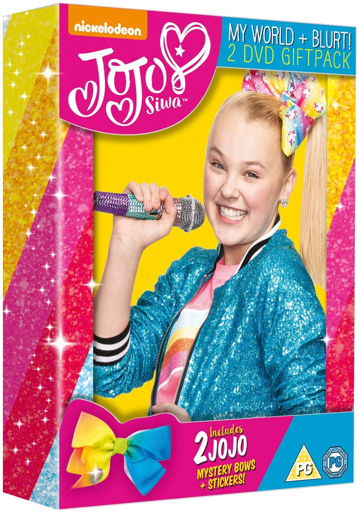 Jojo Siwa DVD Giftset (Includes Blurt/My World and BFF Bows) - TV program [DVD]