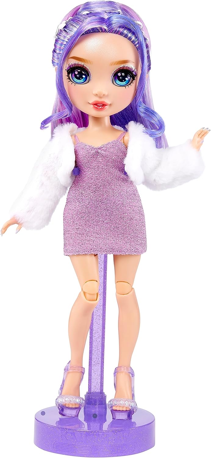 Rainbow High Fantastic Violet Willow Purple Doll Fashion Playset