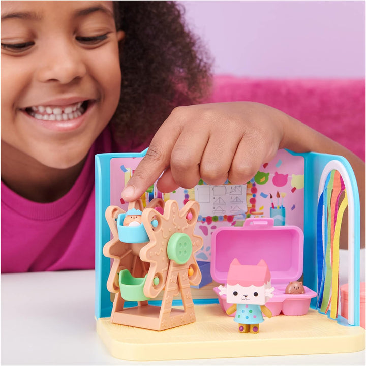 Gabby’s Dollhouse, Baby Box Craft-A-Riffic Room with Baby Box Cat Figure, Access