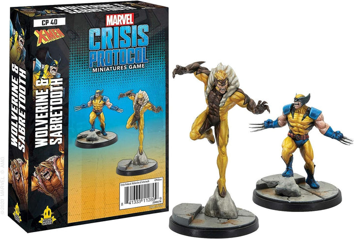 Marvel Crisis Protocol: Wolverine and Sabretooth