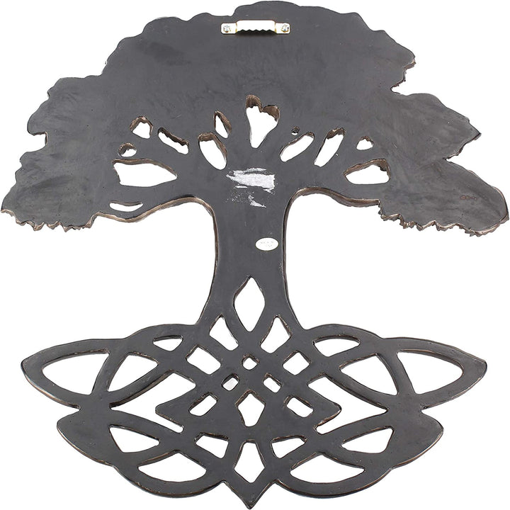 Nemesis Now Tree of Life Wall Plaque 33cm, Polyresin, Bronze