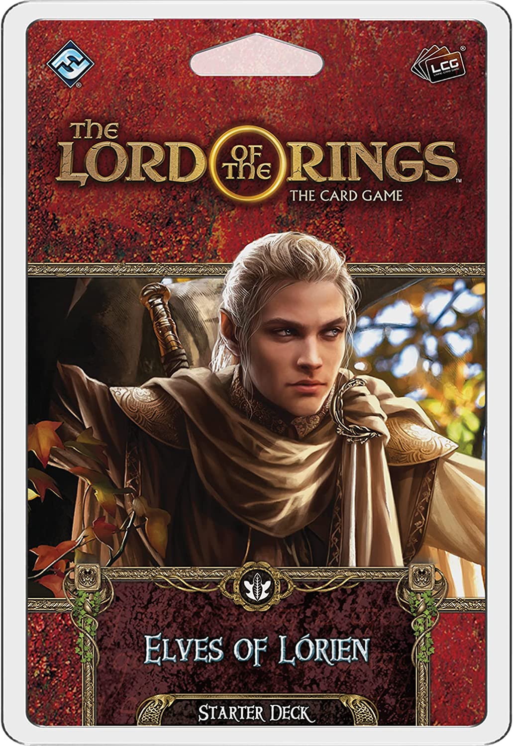 Fantasy-Flugspiele | Der Herr der Ringe LCG: Elves of Lórien Starter Deck | Kartenspiel | Ab 13 Jahren | 1-4 Spieler | 30–60 Minuten Spielzeit