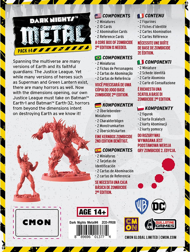 Zombicide 2. Edition: Dark Night Metal Promo Pack Nr. 4