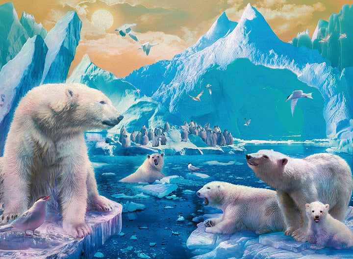 Ravensburger 12947 Polar Bear Kingdom XXL 300pc