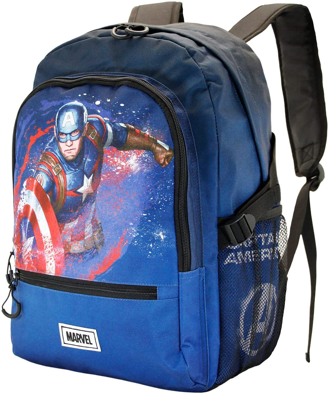 Captain America Full-Fan HS Fight Rucksack, Blau