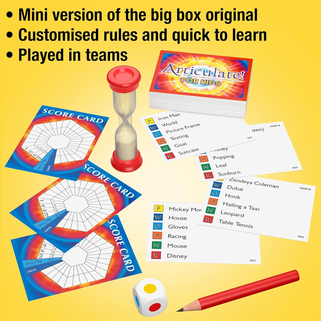 Articulate for Kids Mini Board Game