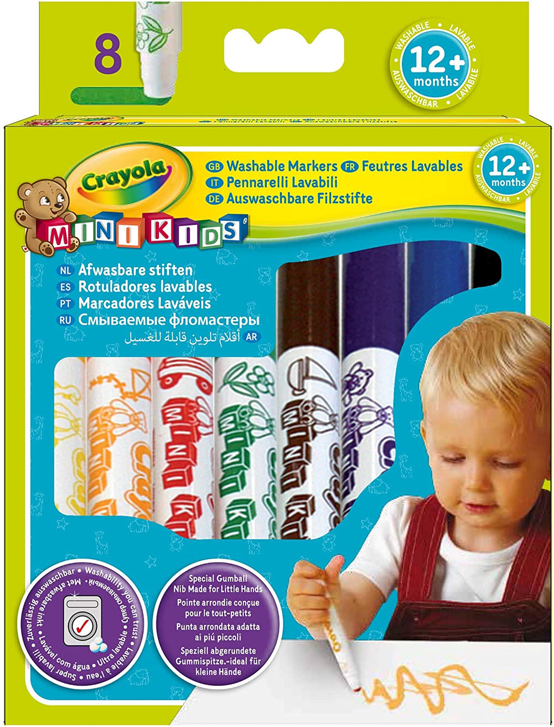 Crayola Beginnings First Markers (8er-Pack)