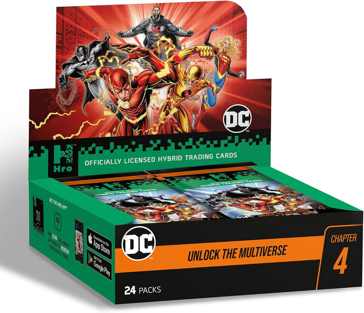 Hro DC Hybrid Trading Card: Chapter 4 24-Pack Booster Box, Black Card Games