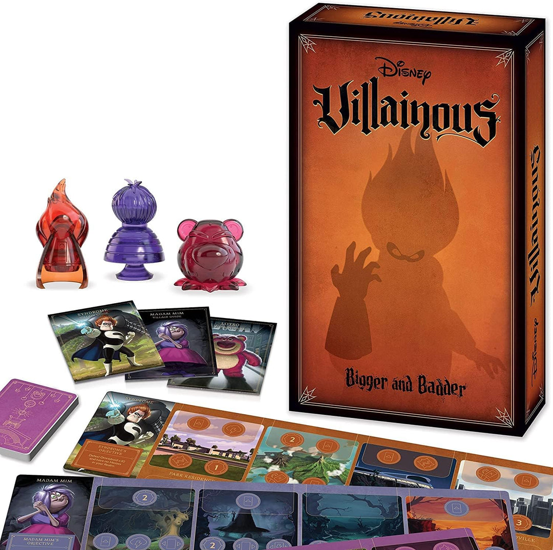 Ravensburger Disney Villainous Bigger and Badder Family Strategy Board Game for Adults & Kids