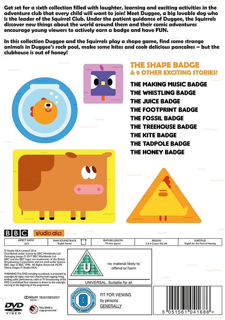 Hey Duggee – The Shape Badge &amp; Other Stories [2017] – Vorschule [DVD]