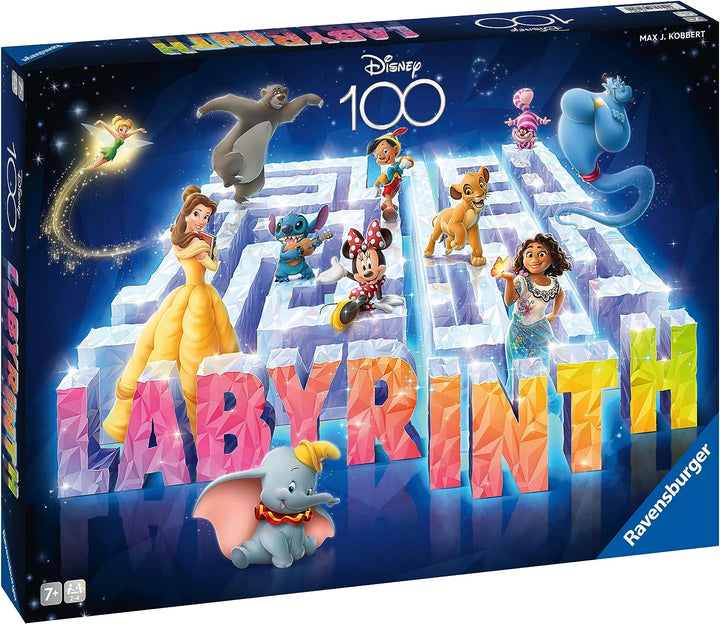 Ravensburger Disney 100th Anniversary Edition Labyrinth-Brettspiel für Kinder und