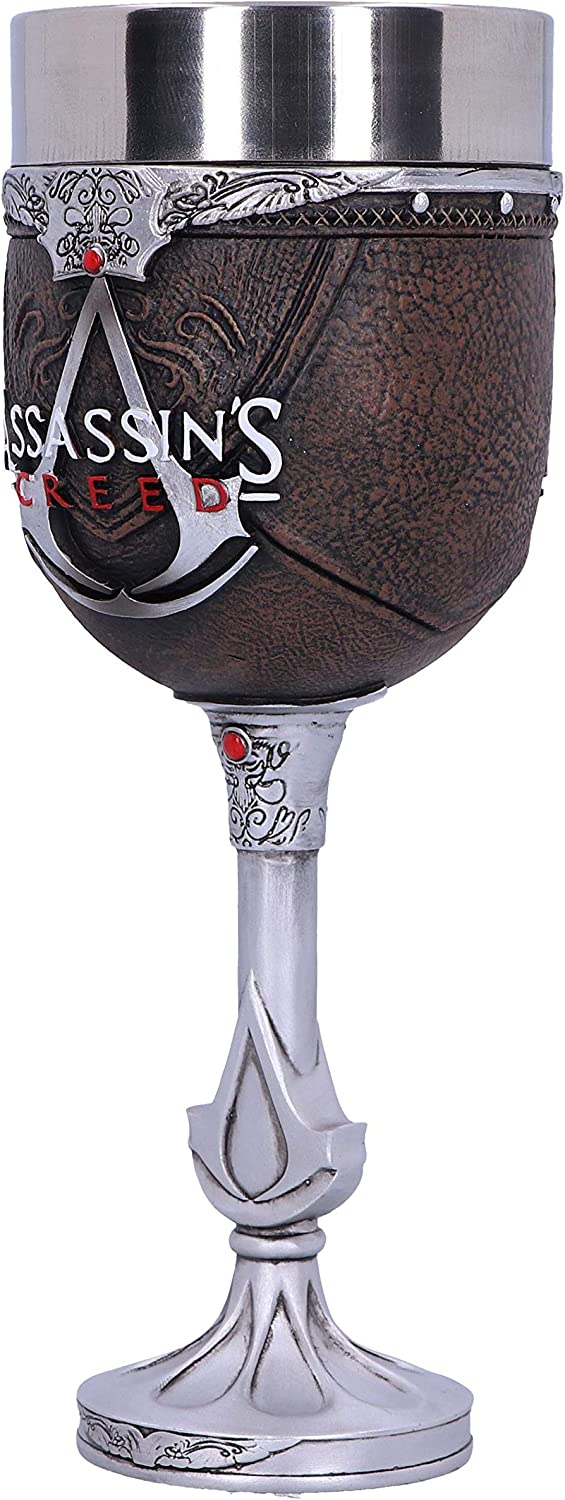 Nemesis Now Officially Licensed Assassins Creed Brown Hidden Blade Game Goblet,