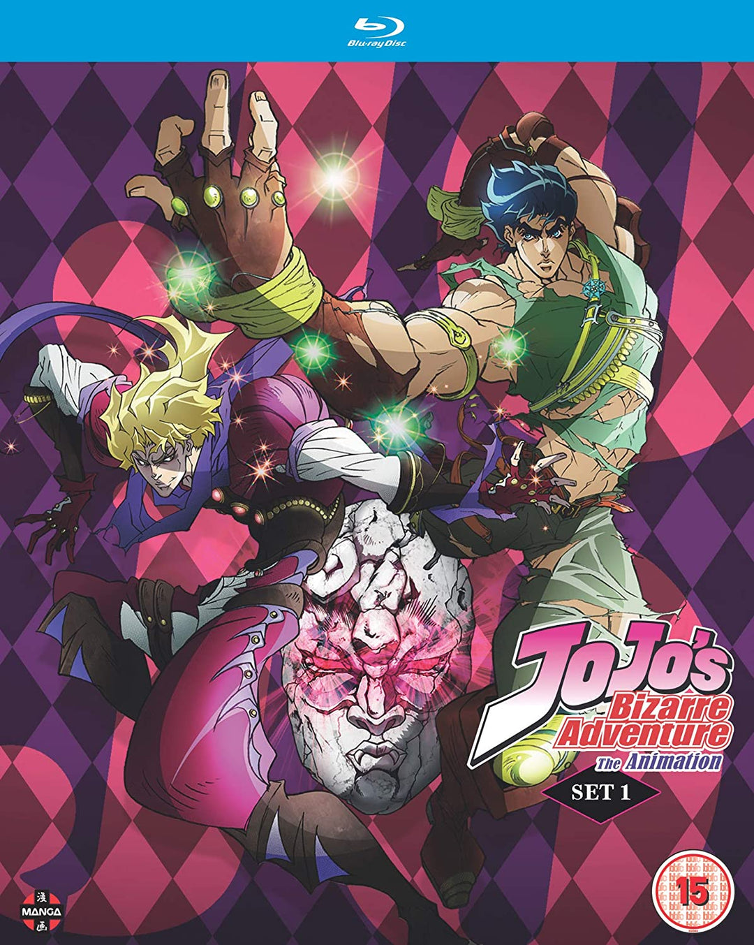 JoJos Bizarre Adventure Set One: Phantom Blood / Battle Tendency (Eps 1-26) [Blu-ray]