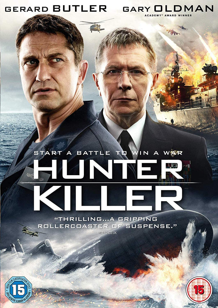 Hunter Killer – Action/Thriller [DVD]