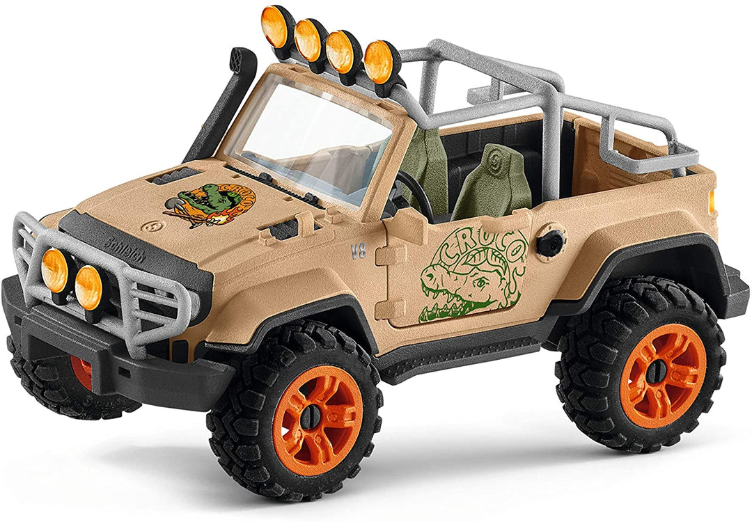 Schleich Wild Life 42410 4x4 Fahrzeug mit Seilwinde
