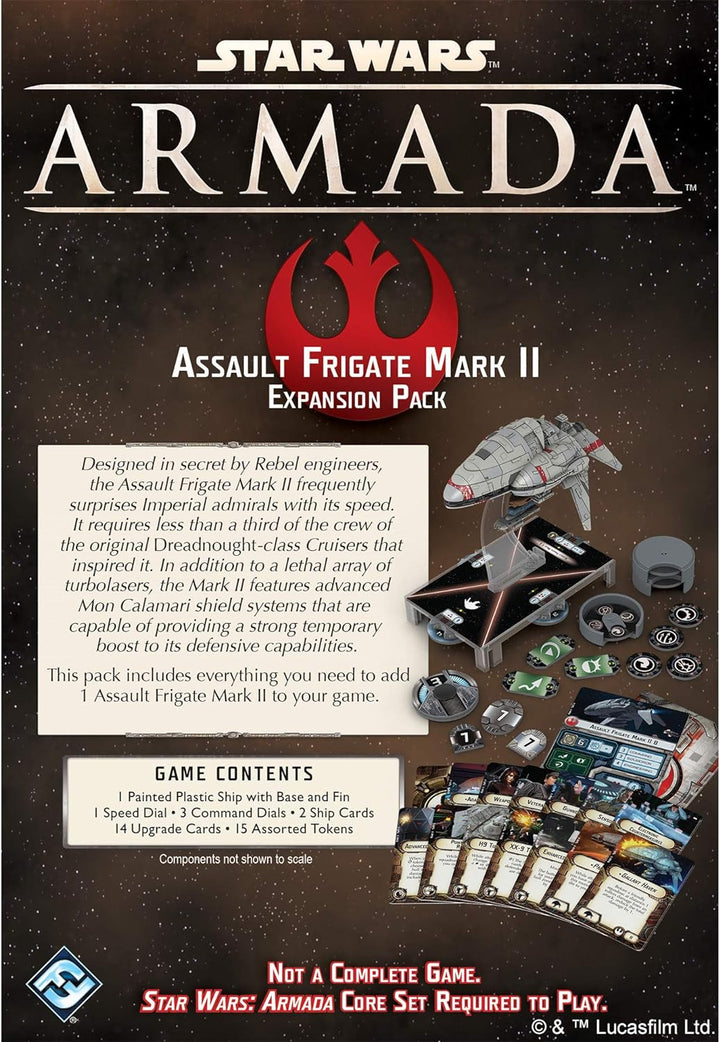 Fantasy Flight Games – Star Wars Armada: Rebel Alliance: Assault Frigate Mark II