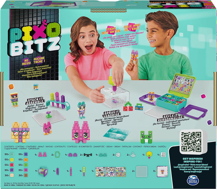 Pixobitz Studio with 500 Water Fuse Beads, Decos and Accessories