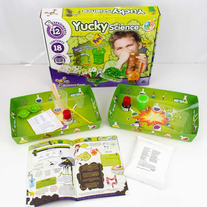 Science 4 You - DOM Yucky Science, Childrens STEM Educational Science kit for Ki