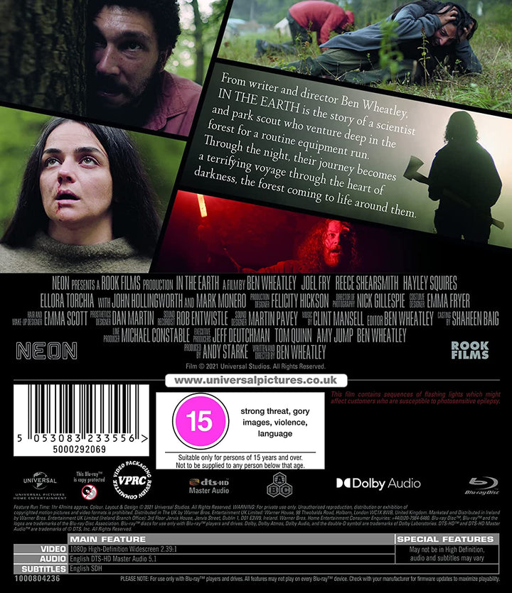 In The Earth [2021] [Region Free] - Horror [Blu-ray]