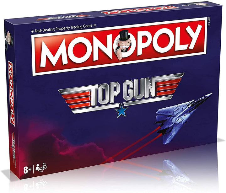 Winning Moves Top Gun Monopoly Board Game - Yachew