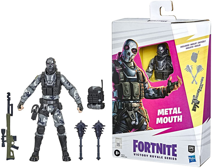Hasbro Fortnite Victory Royale Series Metallmund-Sammel-Actionfigur mit