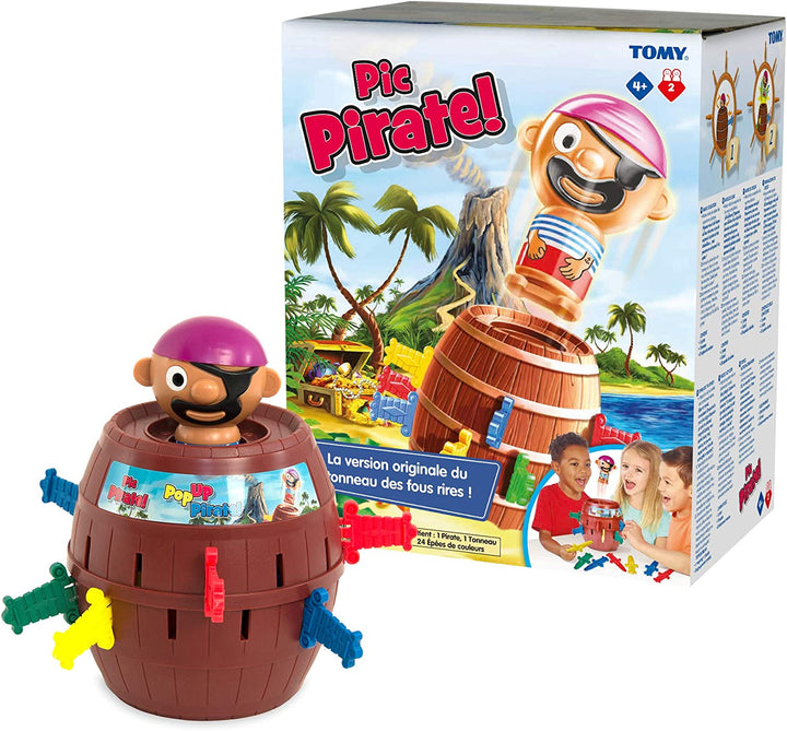 Tomy Pop Up Piraat Klassiek Kinder Actie Bordspel Familie &amp; Peuter Kinderen