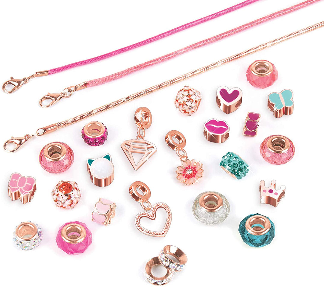 Make It Real 1722 Ensembles de fabrication de bijoux pour enfants, multicolores