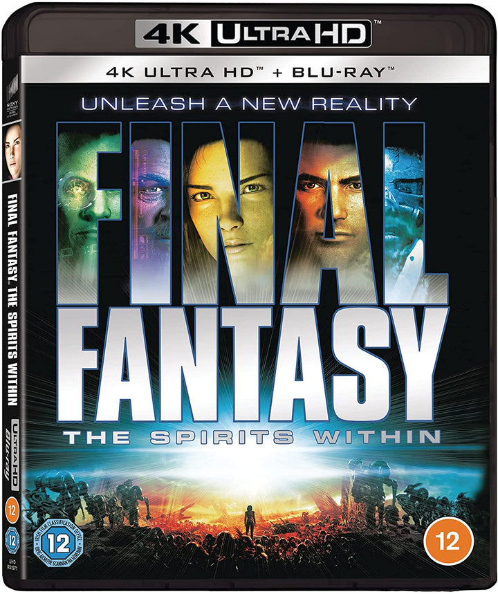 Final Fantasy: The Spirits Within - 20th Anniversary (2 Discs - UHD & BD) [Blu-ray]