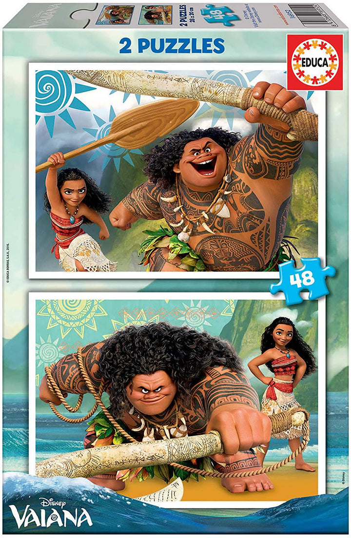 Educa Borrás 16952.0 Moana 2 x 48 Teile