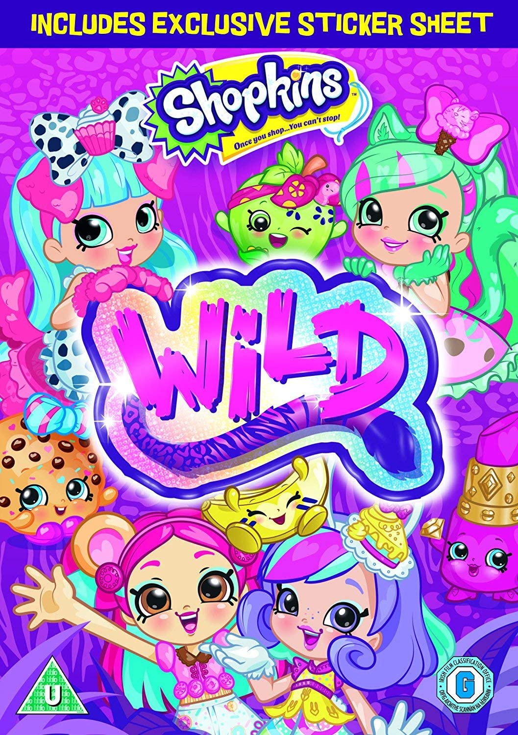 Shopkins: Wild (inklusive kostenlosem Stickerbogen) [DVD]