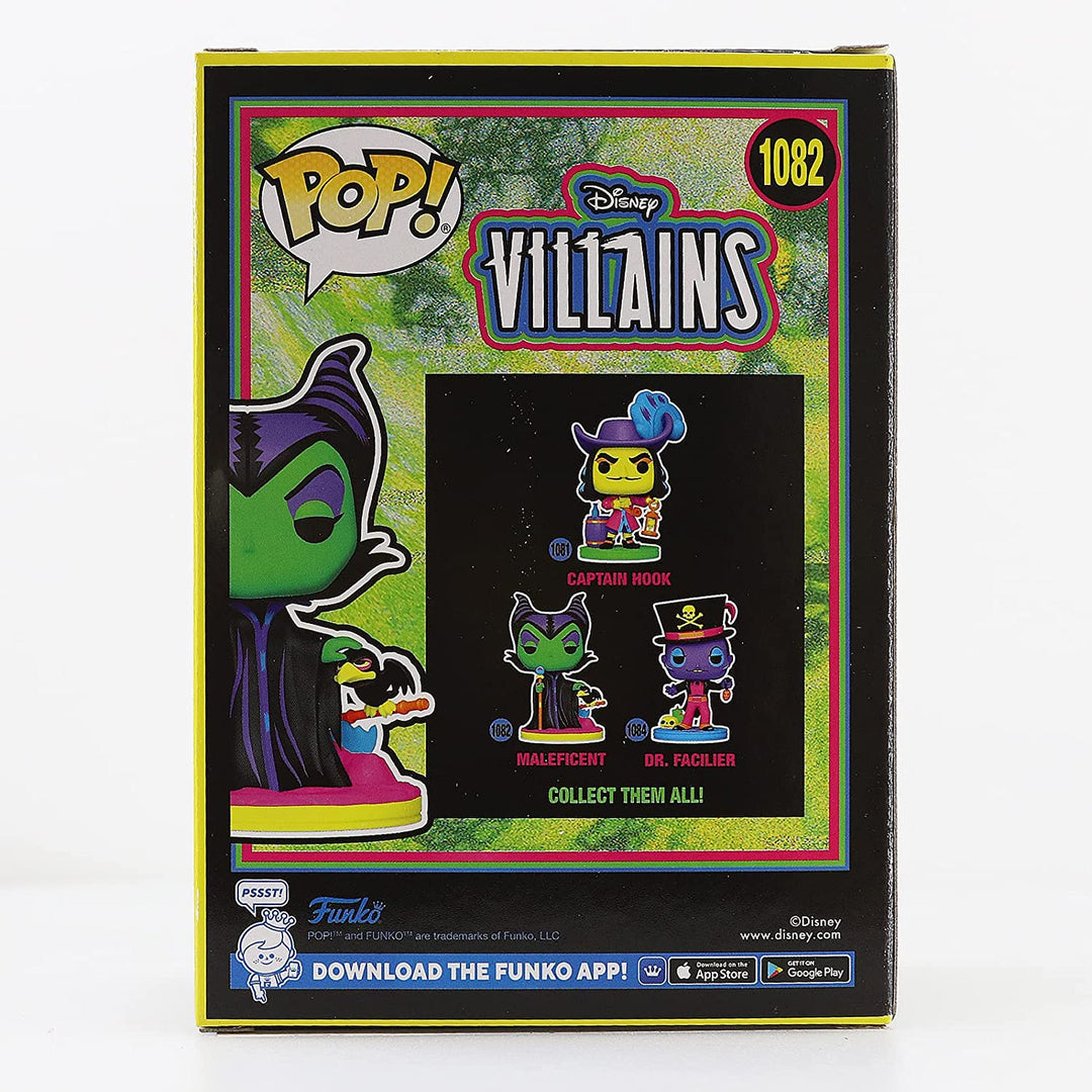 Disney Villains Maleficent (Blacklight) Exclusive Funko 603396 Pop! Vinyl #1082