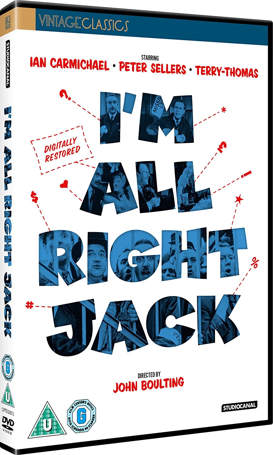 I'm All Right Jack - Comedy/Satire [DVD]