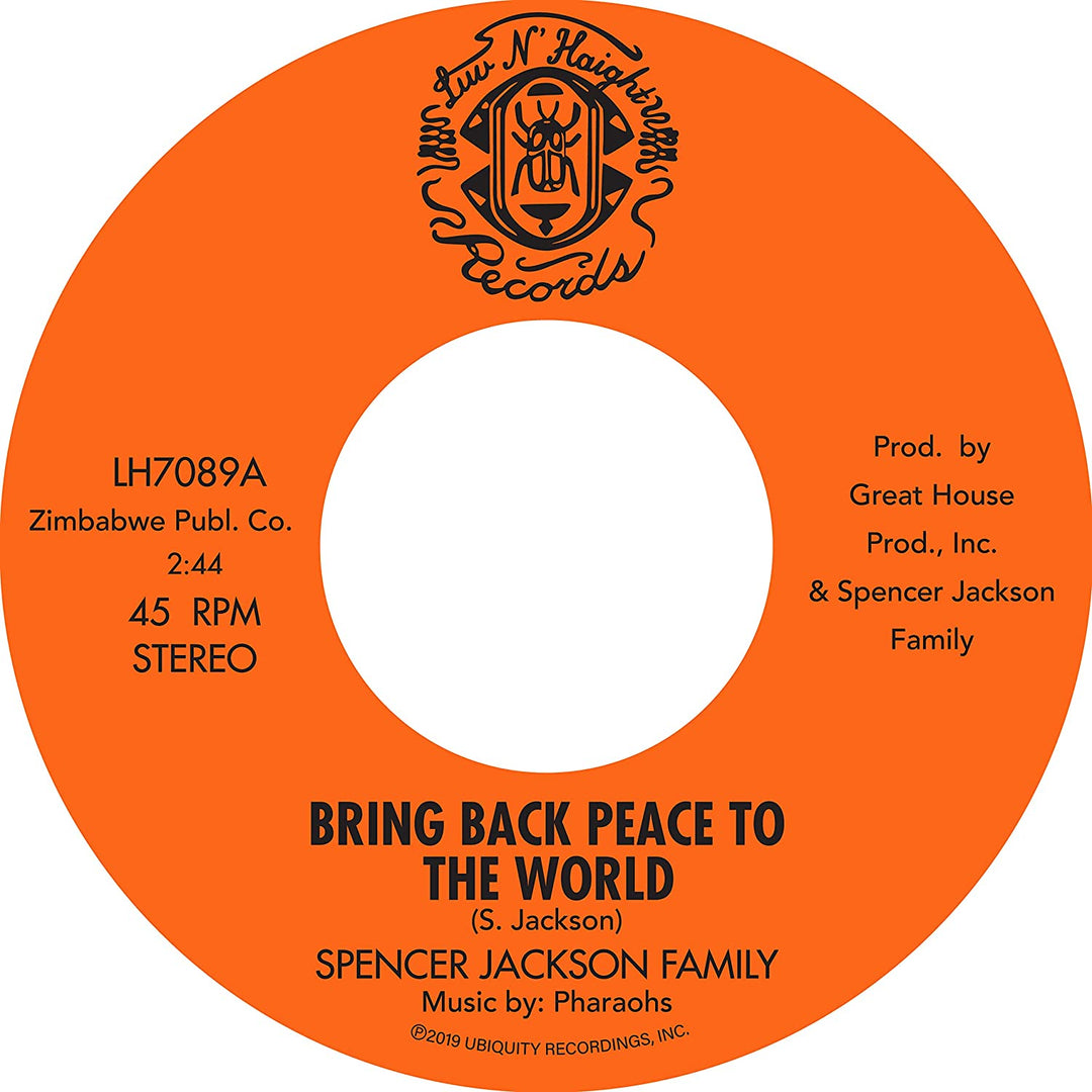 Spencer Jackson Family - Bring Back Peace To The World Pts. I & II [VINYL]