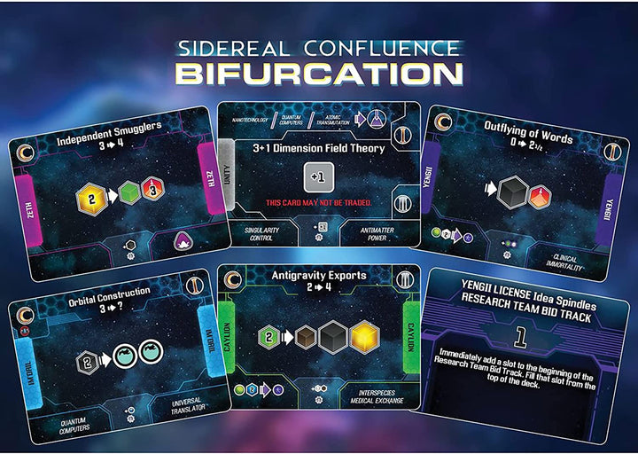 WizKids 73078 Sidereal Confluence: Bifurcation-Spiel