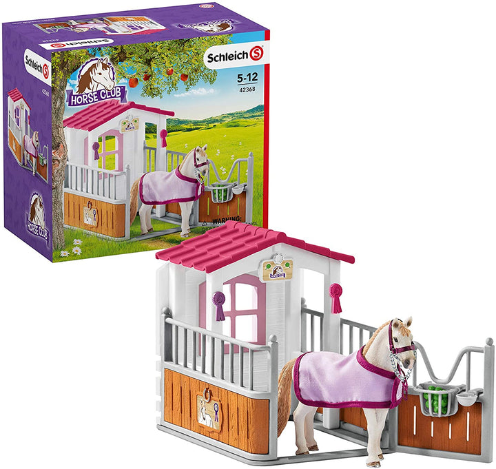 Schleich 42368 Pferdebox mit Lusitano Stute Figurenset