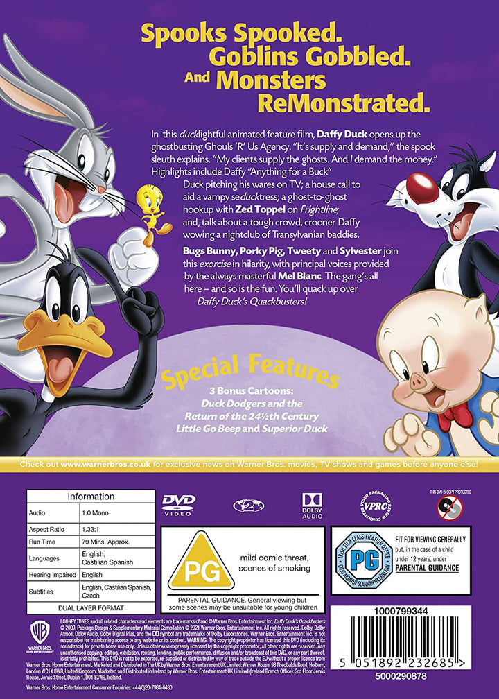 Daffy Duck's Quackbusters [1988] - [DVD]