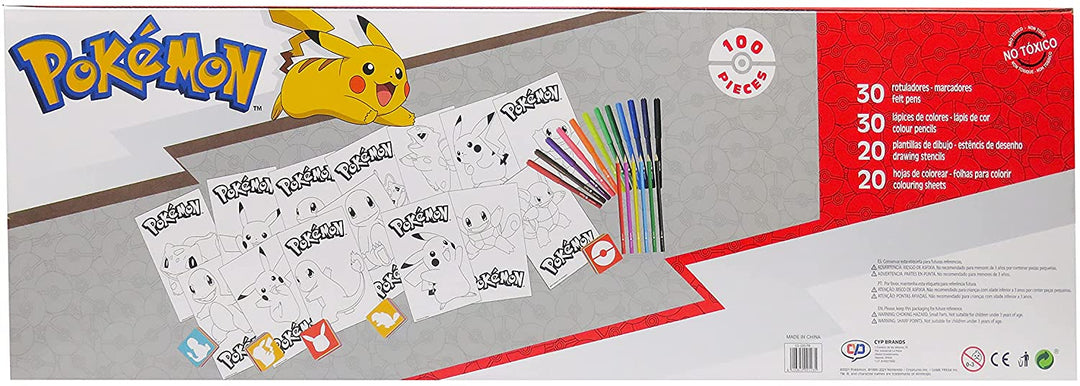 CYP Brands - Pokémon - Megaset 100 Teile