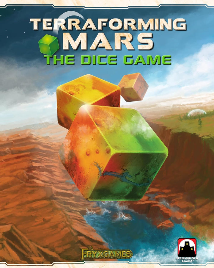 Stronghold Games | Terraforming Mars: The Dice Game | Board Game | Ages 14+ | 1-4 Players | 45 Minutes Playing Time